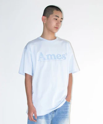 (Women) AMES WORLDWIDE Basic Logo T-Shirt Sky Blue AM2EMUT510ASB Cheap (Women) AMES WORLDWIDE Basic Logo T-Shirt Sky Blue AM2EMUT510ASB