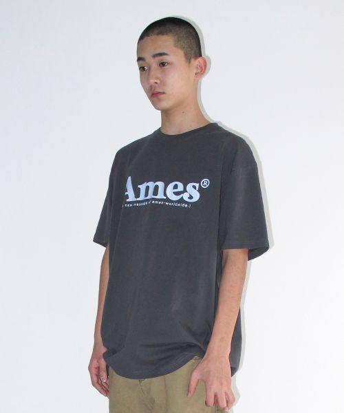 Purchase (Women) AMES WORLDWIDE Basic Logo Tee Charcoal AM2EMUT510ACH