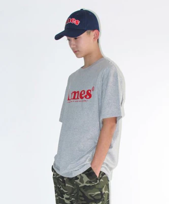 (Women) AMES WORLDWIDE Basic Logo Tee Grey AM2EMUT510AGR Sizing (Women) AMES WORLDWIDE Basic Logo Tee Grey AM2EMUT510AGR