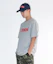Sizing (Women) AMES WORLDWIDE Basic Logo Tee Grey AM2EMUT510AGR