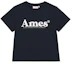 Lookbook (Women) AMES WORLDWIDE Basic Logo Tee Navy (White Logo) AM2EMUT510ANW