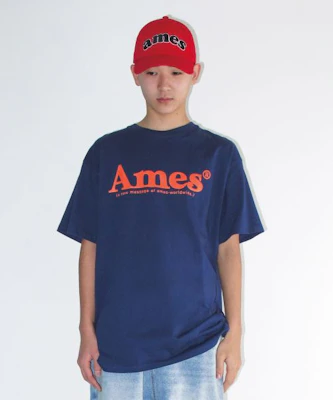 (Women) AMES WORLDWIDE Basic Logo Tee Navy AM2EMUT510ANV Lookbook (Women) AMES WORLDWIDE Basic Logo Tee Navy AM2EMUT510ANV