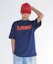 Sizing (Women) AMES WORLDWIDE Basic Logo Tee Navy AM2EMUT510ANV