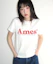 Order (Women) AMES WORLDWIDE Basic Logo Tee White AM2EMUT510AWH