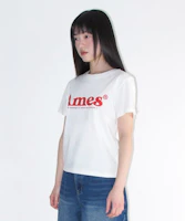 Details for (Women) AMES WORLDWIDE Basic Logo Tee White AM2EMUT510AWH