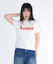 Cheap (Women) AMES WORLDWIDE Basic Logo Tee White AM2EMUT510AWH