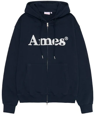 (Women) AMES WORLDWIDE Basic Logo Zip-Up Hoodie Navy AM2EFUM481ANV Order (Women) AMES WORLDWIDE Basic Logo Zip-Up Hoodie Navy AM2EFUM481ANV