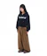 Cheap (Women) AMES WORLDWIDE Basic Logo Zip-Up Hoodie Navy AM2EFUM481ANV