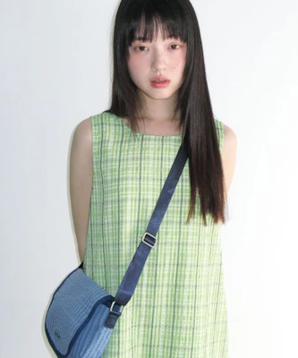 (Women) AMES WORLDWIDE Check Layered Green Dress AM2GSFPA92AGN Details for (Women) AMES WORLDWIDE Check Layered Green Dress AM2GSFPA92AGN