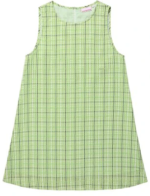 (Women) AMES WORLDWIDE Check Layered Green Dress AM2GSFPA92AGN Cheap (Women) AMES WORLDWIDE Check Layered Green Dress AM2GSFPA92AGN