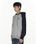 Purchase (Women) AMES WORLDWIDE Circle Logo Navy Raglan Zip-Up Hoodie AM2GSUM485ANV