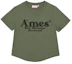 Cheap (Women) AMES WORLDWIDE Khaki Round Hem Crop Tee AM2EMUT520AKH