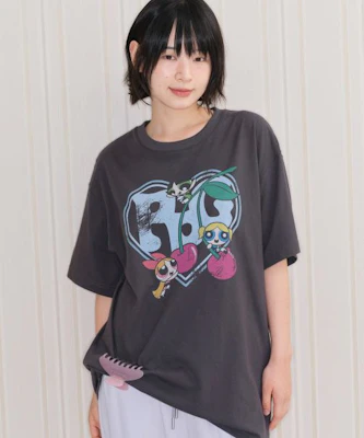 (Women) Ames Worldwide PPG Heart Cherry Tee Charcoal T-Shirt AM2GMUT518ACH Buy (Women) Ames Worldwide PPG Heart Cherry Tee Charcoal T-Shirt AM2GMUT518ACH