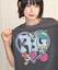 Sizing (Women) Ames Worldwide PPG Heart Cherry Tee Charcoal T-Shirt AM2GMUT518ACH