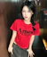 Buy (Women) AMES WORLDWIDE Red Round Hem Crop Tee AM2EMUT520ARE