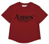 Cheap (Women) AMES WORLDWIDE Red Round Hem Crop Tee AM2EMUT520ARE