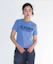 Shop (Women) AMES WORLDWIDE Round Hem Crop Tee Blue AM2EMUT520ABL