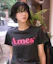 Buy (Women) AMES WORLDWIDE Unisex Basic Logo T-Shirt Charcoal AM2DMUT511ACH