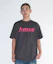 Lookbook (Women) AMES WORLDWIDE Unisex Basic Logo T-Shirt Charcoal AM2DMUT511ACH