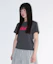 Shop (Women) AMES WORLDWIDE Unisex Basic Logo T-Shirt Charcoal AM2DMUT511ACH