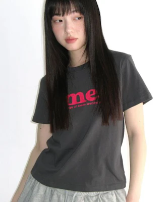 (Women) AMES WORLDWIDE Unisex Basic Logo T-Shirt Charcoal AM2DMUT511ACH Cheap (Women) AMES WORLDWIDE Unisex Basic Logo T-Shirt Charcoal AM2DMUT511ACH