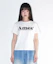 Order (Women) AMES WORLDWIDE Unisex Basic Logo Tee White AM2DMUT511AWH