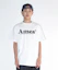 Lookbook (Women) AMES WORLDWIDE Unisex Basic Logo Tee White AM2DMUT511AWH