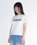 Shop (Women) AMES WORLDWIDE Unisex Basic Logo Tee White AM2DMUT511AWH