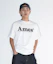 Sizing (Women) AMES WORLDWIDE Unisex Basic Logo Tee White AM2DMUT511AWH