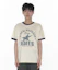 Sizing (W) AMES WORLDWIDE 复古星星奶油色T恤 AM2FMUT513ACR