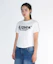 Lookbook (Women) AMES WORLDWIDE White Round Hem Crop Tee AM2EMUT520AWH
