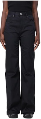 (W) AMI PARIS 黑色修身直筒休閒長褲附拉鍊 FTR420CO0009-001 Order (W) AMI PARIS 黑色修身直筒休閒長褲附拉鍊 FTR420CO0009-001