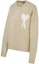 Shop (W) AMI Paris 雲紋大心Logo圓領毛衣 白色 UKS025KN0032-719