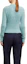 Shop (Women) AMI PARIS Plain Blend Crewneck Sweater Aquamarine Color. FKS026KN0021468