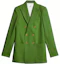 Buy (W) AMI Paris Blazer Double-Breasted Solid - Hijau Rumput FBV202WV0004