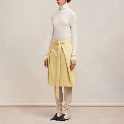 (W) Falda Larga Casual A-Line Patchwork Color Sólido Ami Paris AMIPARIS FSK217WV0026718 Purchase (W) Falda Larga Casual A-Line Patchwork Color Sólido Ami Paris AMIPARIS FSK217WV0026718