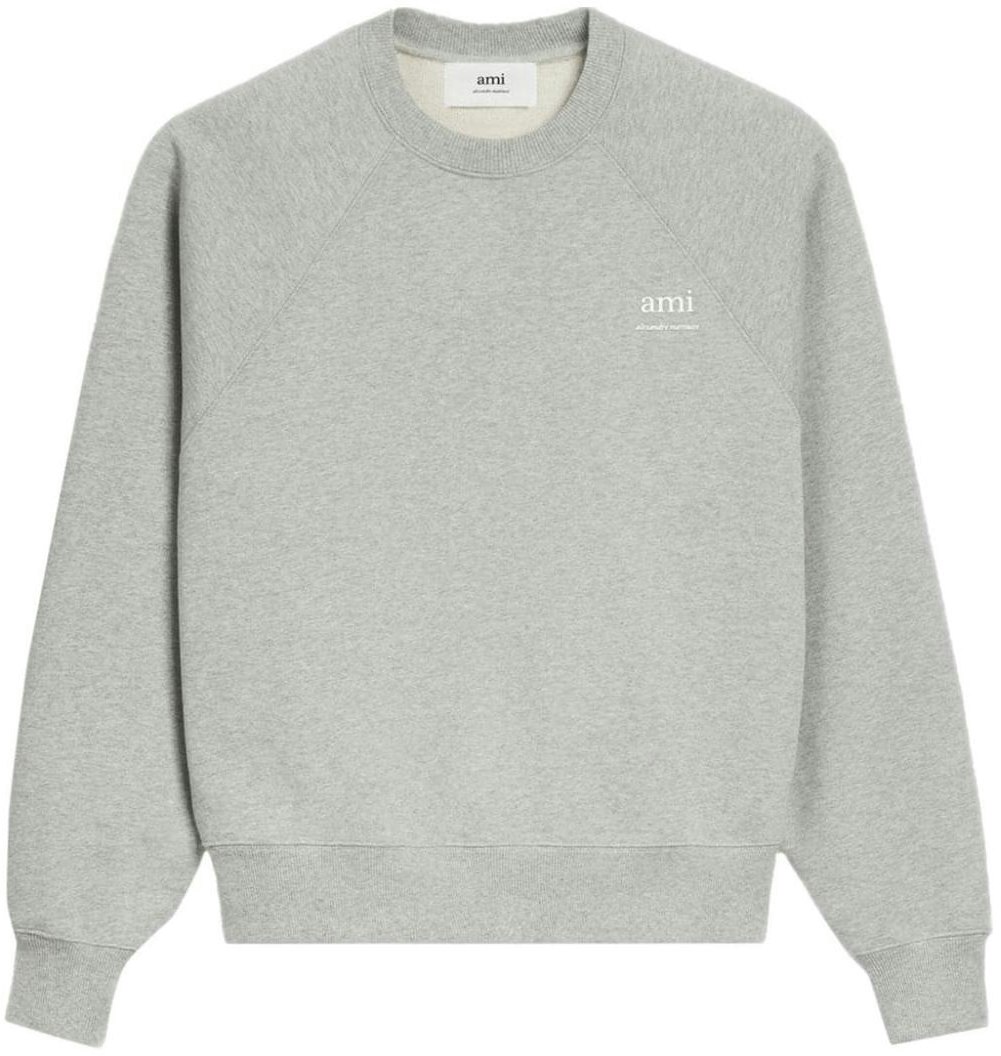 women-ami-paris-amiparis-logo-print-ribbed-long-sleeve-sweatshirt-light-grey-e24-usw-024747-0951