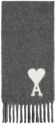 (Women) Ami Paris AMIPARIS Ami De Coeur Wool Knit Scarf Women’s Grey H24USF422AW0054 Lookbook (Women) Ami Paris AMIPARIS Ami De Coeur Wool Knit Scarf Women’s Grey H24USF422AW0054