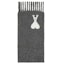 Shop (Women) Ami Paris AMIPARIS Ami De Coeur Wool Knit Scarf Women’s Grey H24USF422AW0054