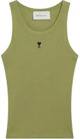 (Women) AMI PARIS AMIPARIS Crewneck Straight-Cut Pullover Vest FTP811JE0117-035 (Women) AMI PARIS AMIPARIS Crewneck Straight-Cut Pullover Vest FTP811JE0117-035