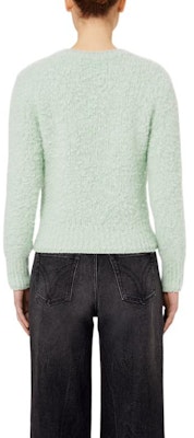 (W) Ami Paris AMIPARIS FW22 素色長袖圓領毛衣 淺綠色 FKS053028-302 Shop (W) Ami Paris AMIPARIS FW22 素色長袖圓領毛衣 淺綠色 FKS053028-302