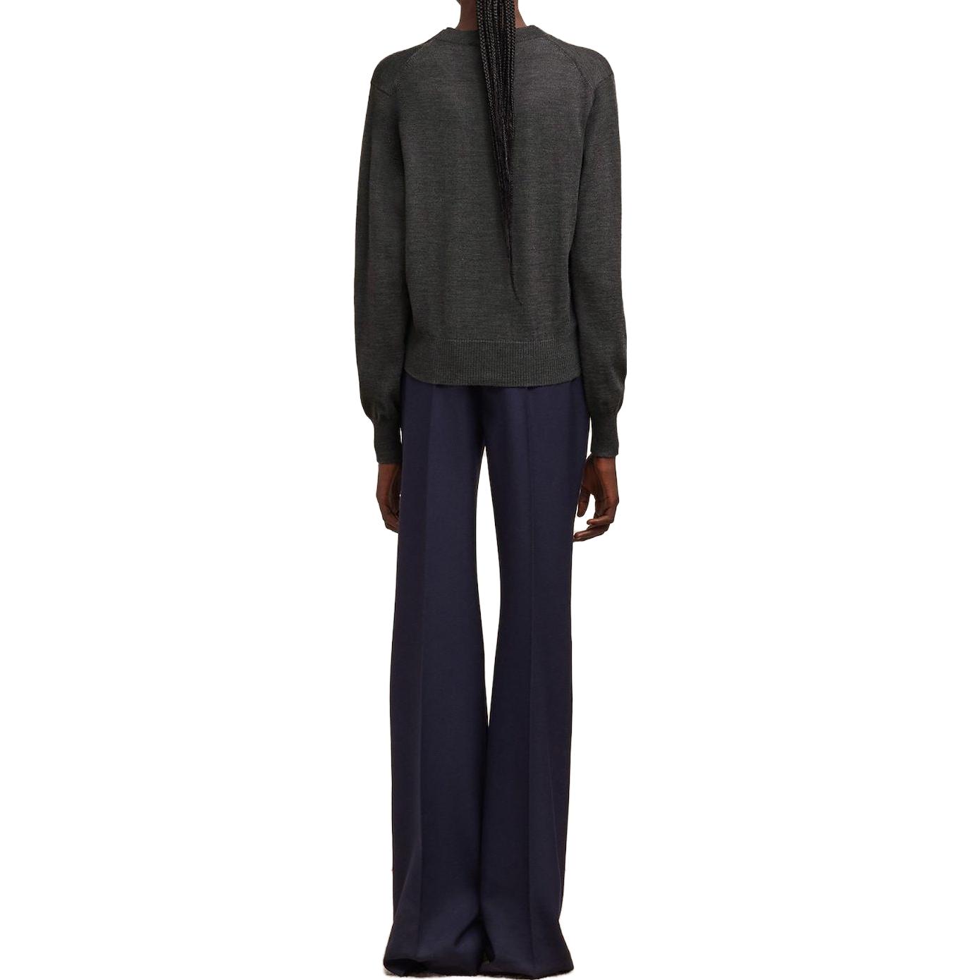 (Women) Ami Paris AMIPARIS FW23  Grey Oversized Knit Sweater. FKC111KN0025055 圖 4