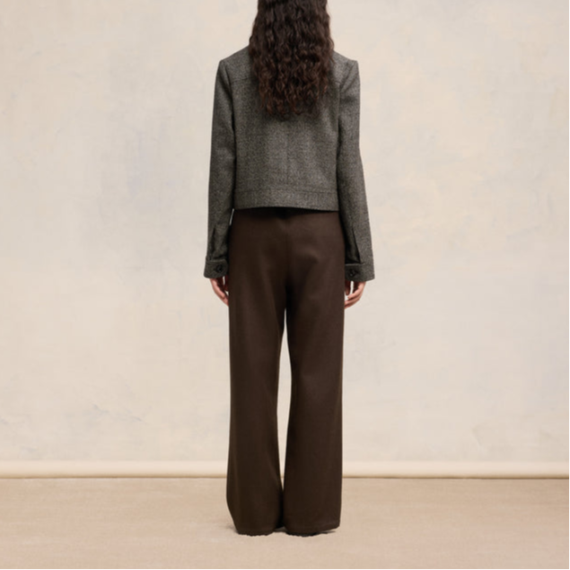 Shop (W) Chaqueta Casual de Manga Larga con Botones Ami Paris FW24 - Gris FJK267WV0056-2004