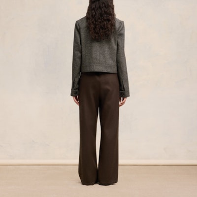 (W) Chaqueta Casual de Manga Larga con Botones Ami Paris FW24 - Gris FJK267WV0056-2004 Shop (W) Chaqueta Casual de Manga Larga con Botones Ami Paris FW24 - Gris FJK267WV0056-2004