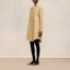 Shop (W) Ami Paris AMIPARIS FW24 Gaun Baju Kolar Selendang Longgar Beige. FDR104CO0063-255