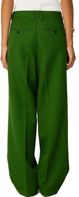 (W) アミパリス AMIPARIS SS23 ハイウエスト ルーズフィット カジュアルパンツ ダークグリーン UTR403WV0004 Purchase (W) アミパリス AMIPARIS SS23 ハイウエスト ルーズフィット カジュアルパンツ ダークグリーン UTR403WV0004