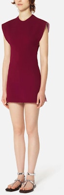 (W) Vestido Mini Sin Mangas Bicolor Ami Paris AMIPARIS Rojo FDR003253-616 Purchase (W) Vestido Mini Sin Mangas Bicolor Ami Paris AMIPARIS Rojo FDR003253-616