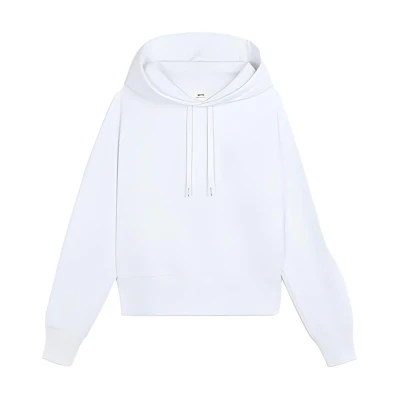 (Women) AMI PARIS De Coeur FW21 Heart Logo Sweatshirt - White A21FJ058-747100