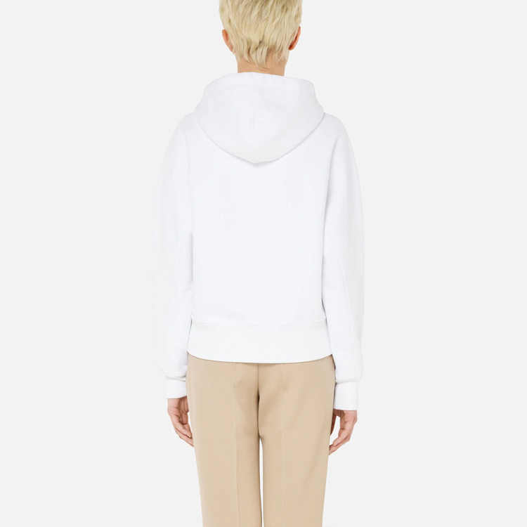 (Women) AMI PARIS De Coeur FW21  Heart Logo Sweatshirt - White A21FJ058-747100 圖 4