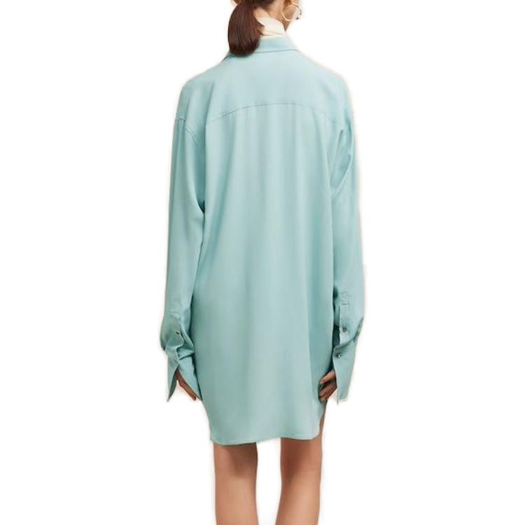 Shop (W) Vestido de Manga Larga Corte Holgado Color Sólido AMI Paris FDR401AC0004468